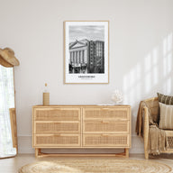 Greensboro Portrait B&W No 1 Poster