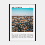 Greensboro Travel Color Poster