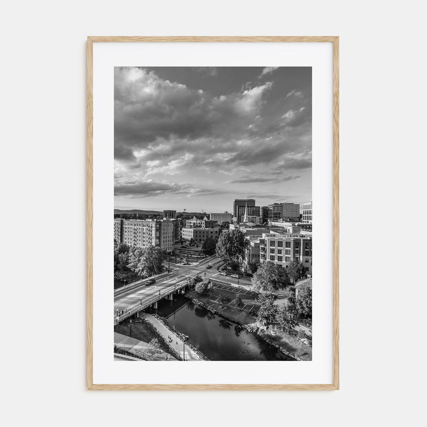 Greenville Photo B&W Poster