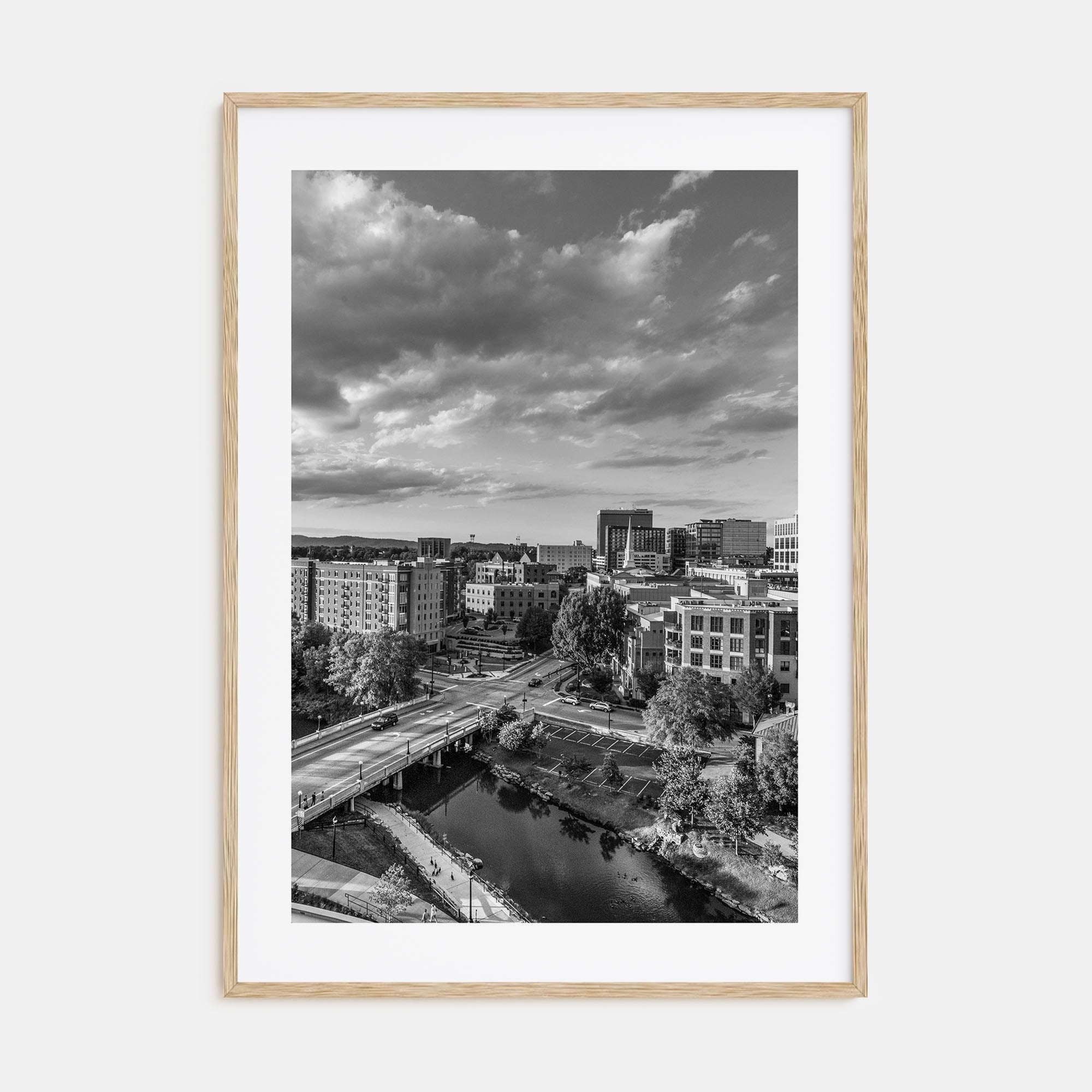 Greenville Photo B&W Poster
