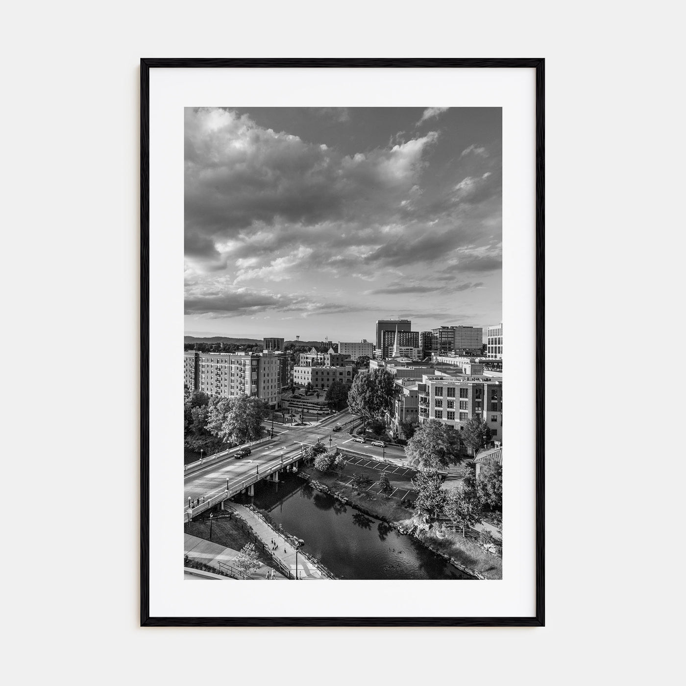 Greenville Photo B&W Poster
