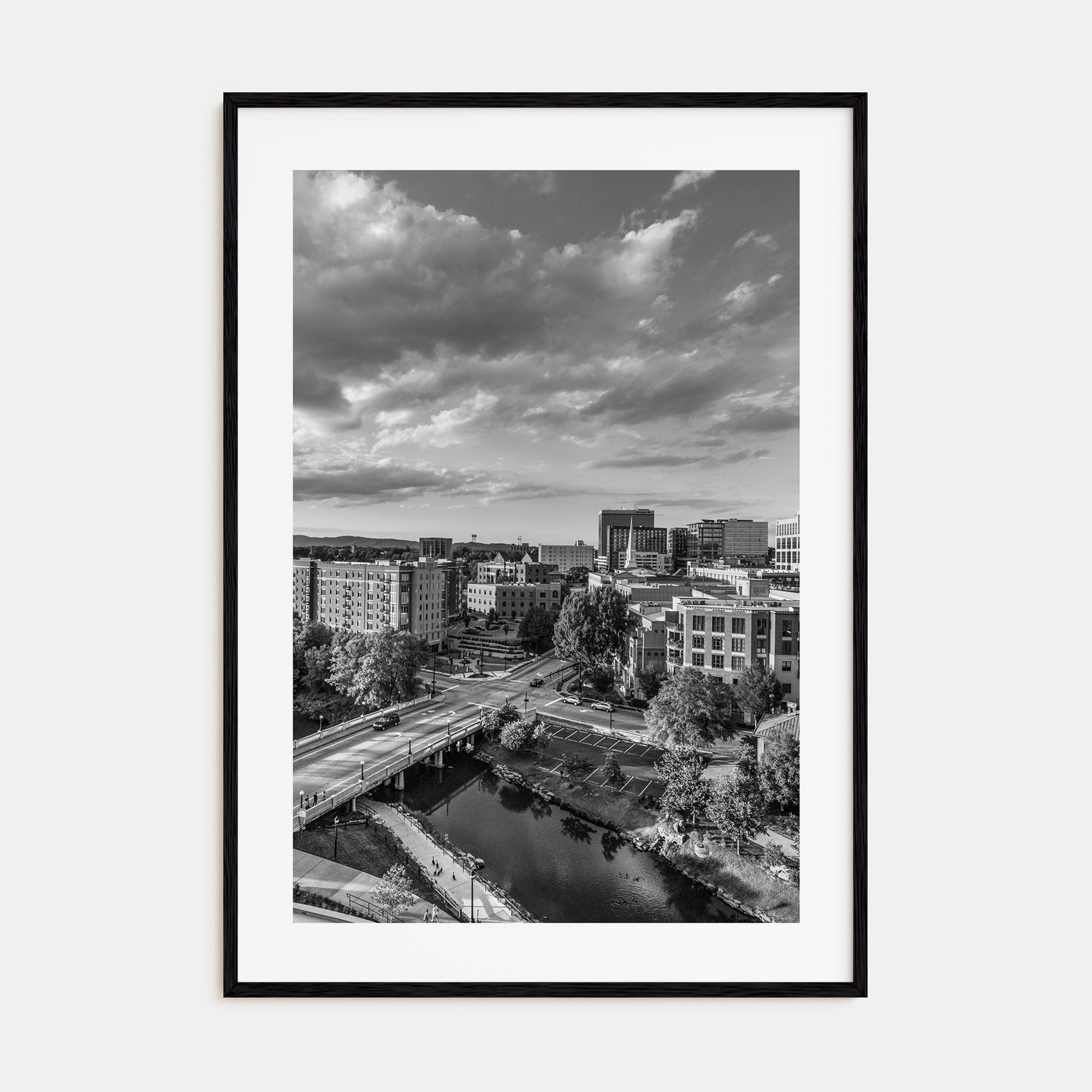 Greenville Photo B&W Poster