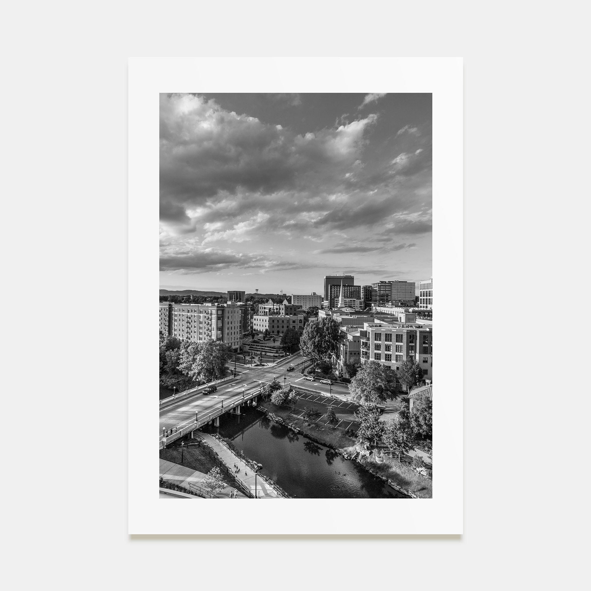 Greenville Photo B&W Poster