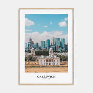 Greenwich, London Portrait Color Poster