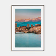 Grenoble Photo Color Poster
