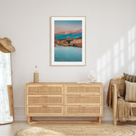 Grenoble Photo Color Poster