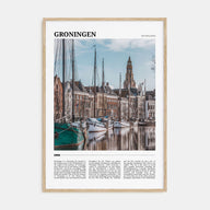 Groningen Travel Color Poster