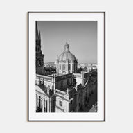 Guadalajara Photo B&W Poster