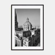 Guadalajara Photo B&W Poster
