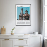 Guadalajara Travel Color Poster