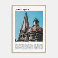 Guadalajara Travel Color Poster