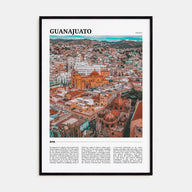 Guanajuato City Travel Color Poster