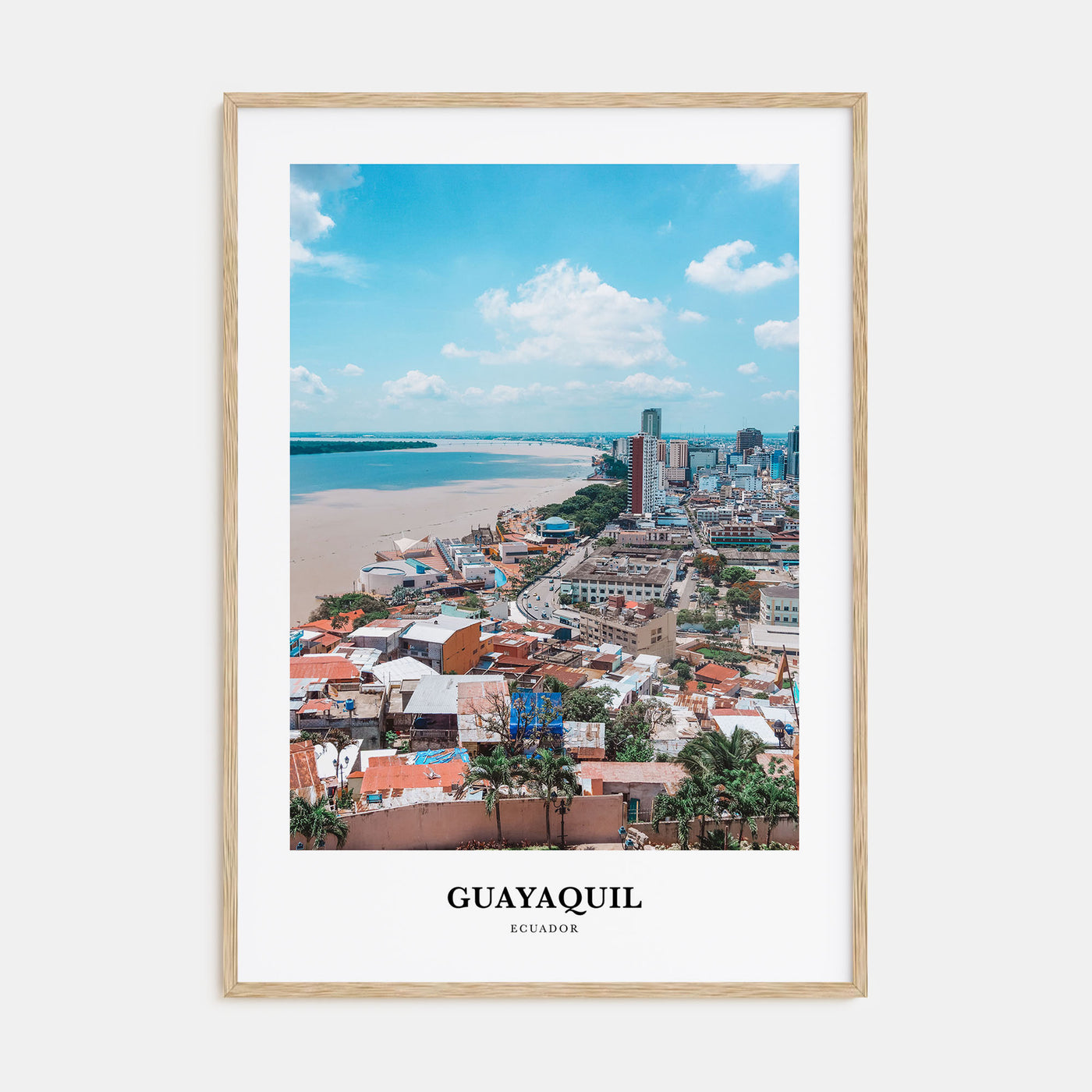 Guayaquil Portrait Color Poster