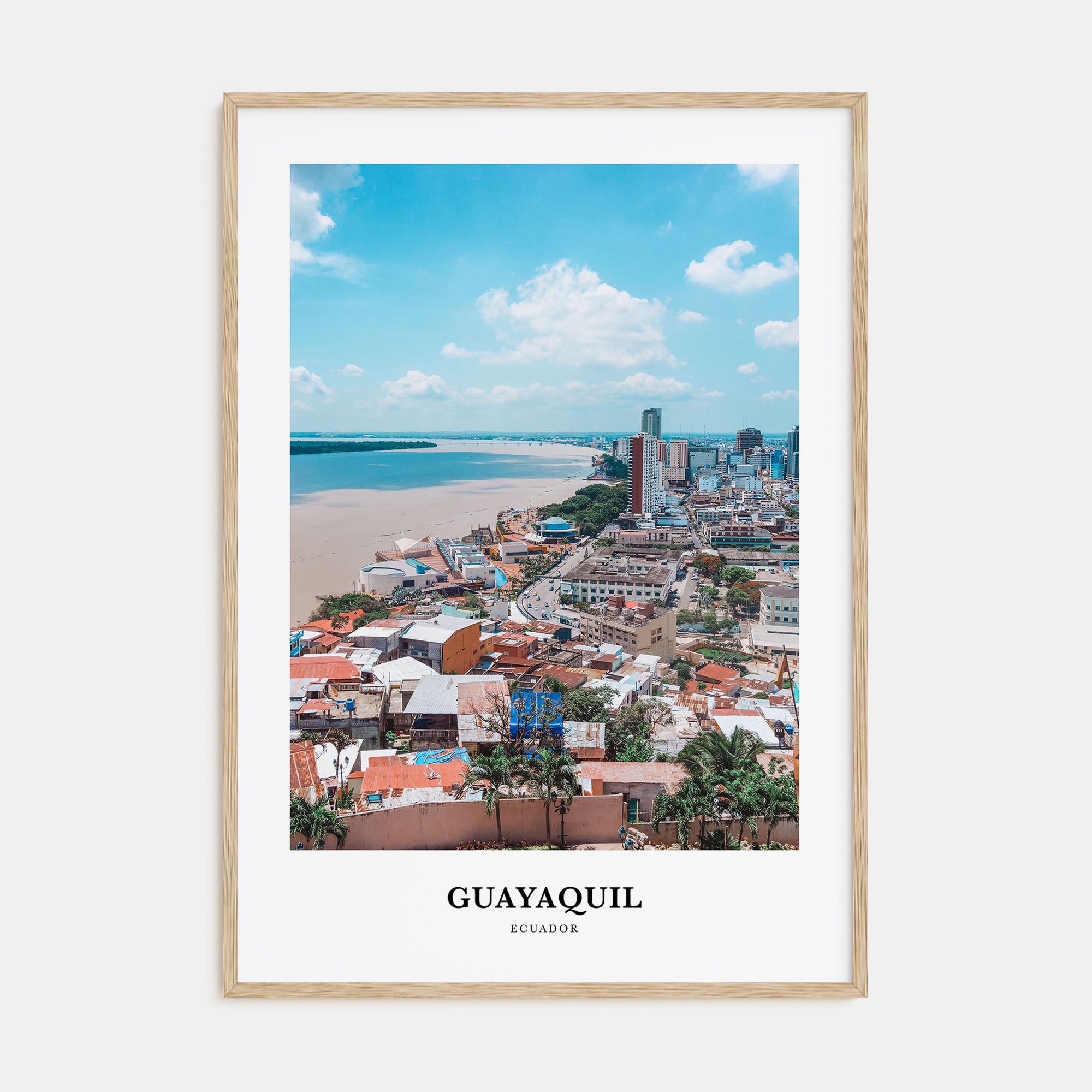Guayaquil Portrait Color Poster