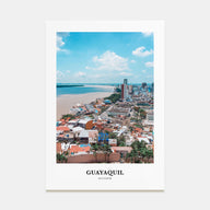 Guayaquil Portrait Color Poster