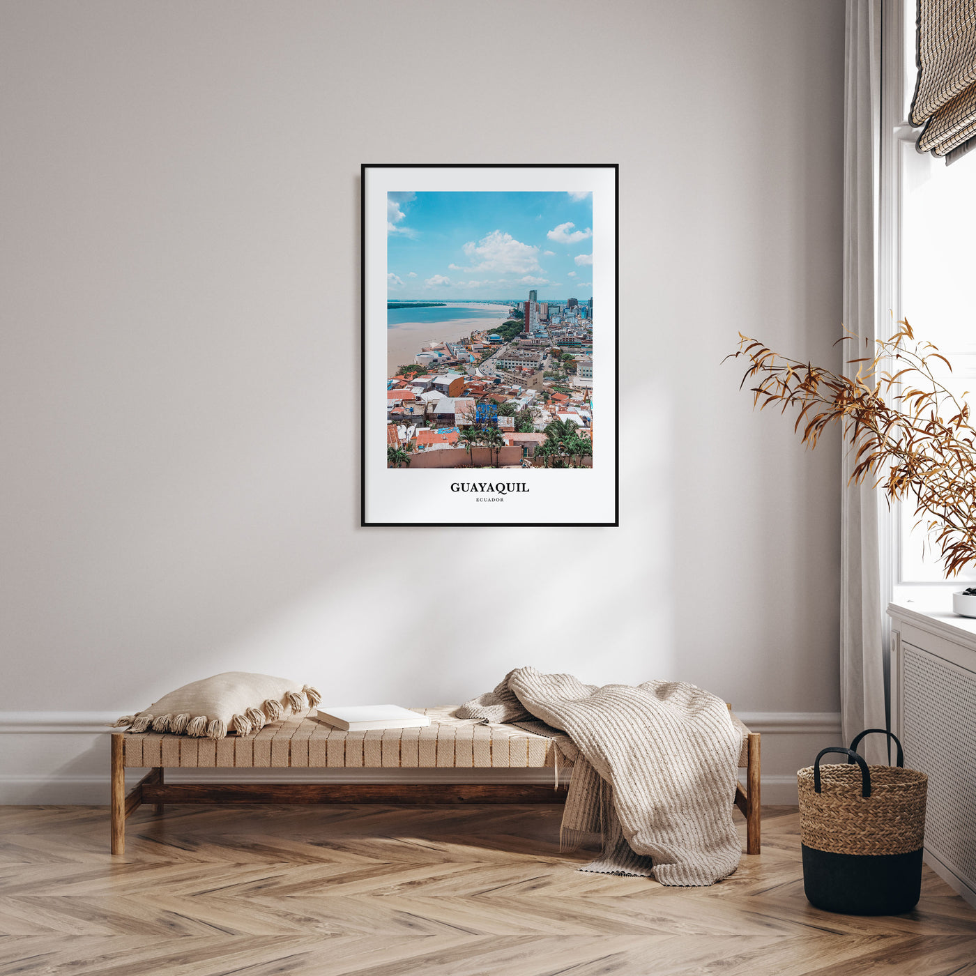 Guayaquil Portrait Color Poster