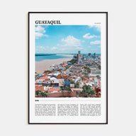 Guayaquil Travel Color Poster