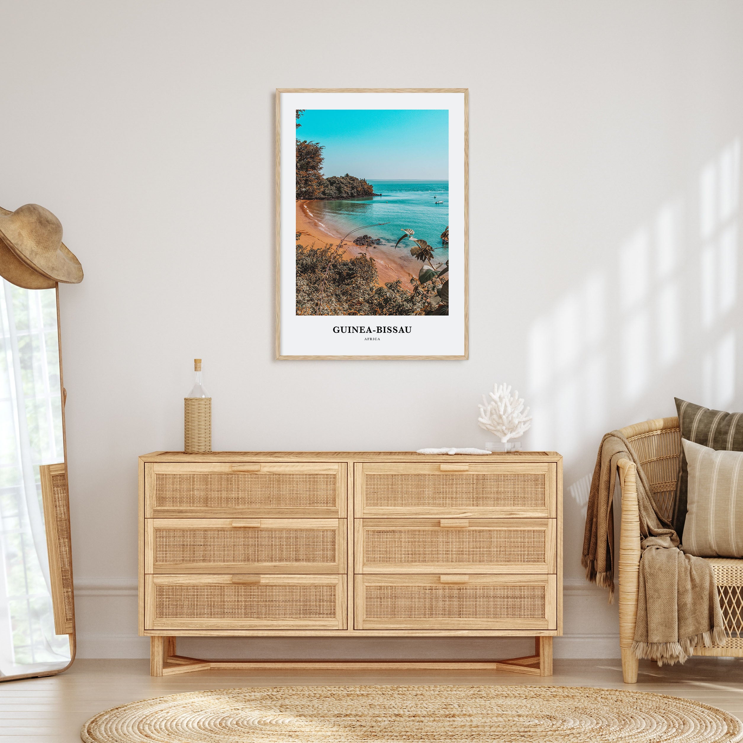 Guinea-Bissau Portrait Color Poster