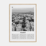 Gujarat Travel B&W Poster