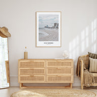 Gulf Shores Portrait Color Poster