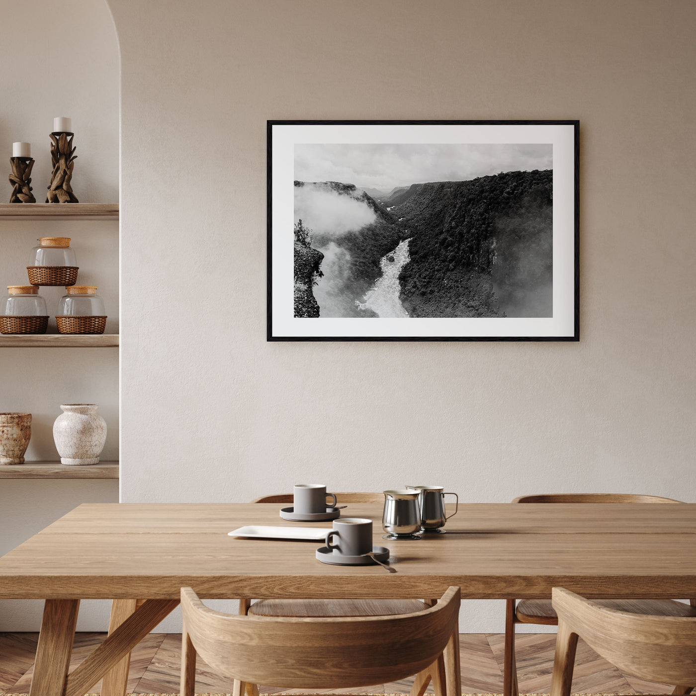 Guyana Landscape B&W Poster