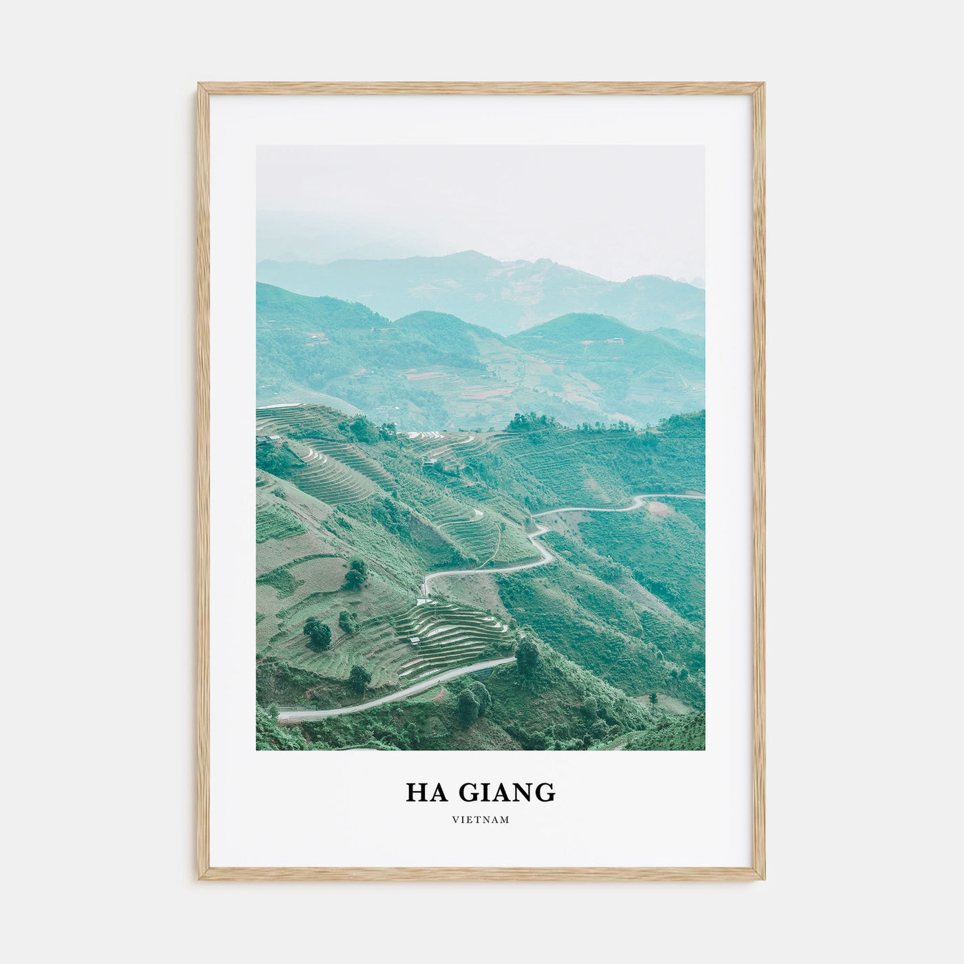 Ha Giang Portrait Color Poster