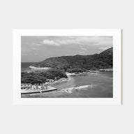 Haiti Landscape B&W Poster