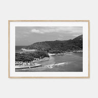 Haiti Landscape B&W Poster