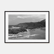Haiti Landscape B&W Poster