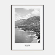 Haiti Portrait B&W No 2 Poster
