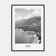 Haiti Portrait B&W No 2 Poster
