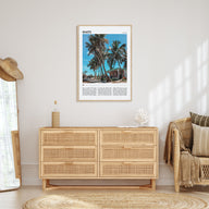 Haiti Travel Color Poster