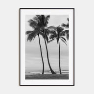 Haleiwa Photo B&W Poster
