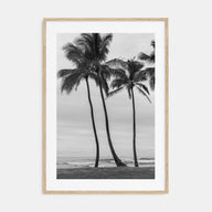 Haleiwa Photo B&W Poster