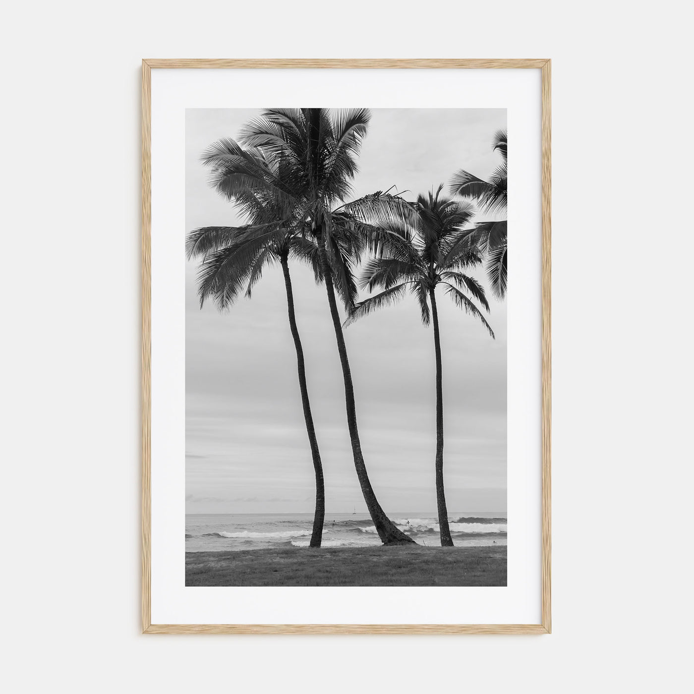 Haleiwa Photo B&W Poster