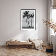 Haleiwa Photo B&W Poster