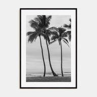 Haleiwa Photo B&W Poster