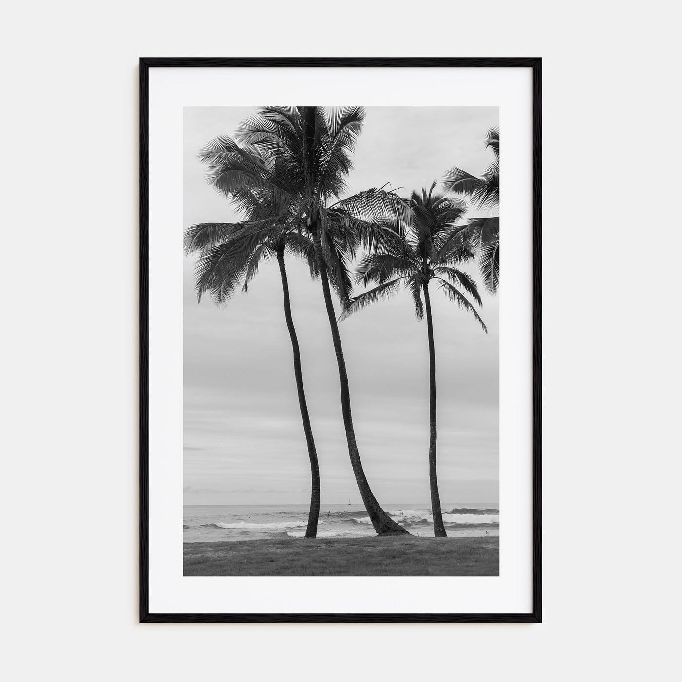 Haleiwa Photo B&W Poster