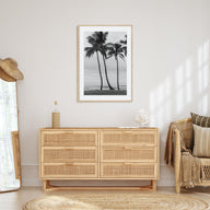 Haleiwa Photo B&W Poster