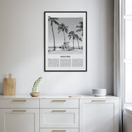 Haleiwa Travel B&W No 1 Poster