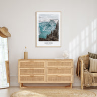 Half Dome Portrait Color Poster