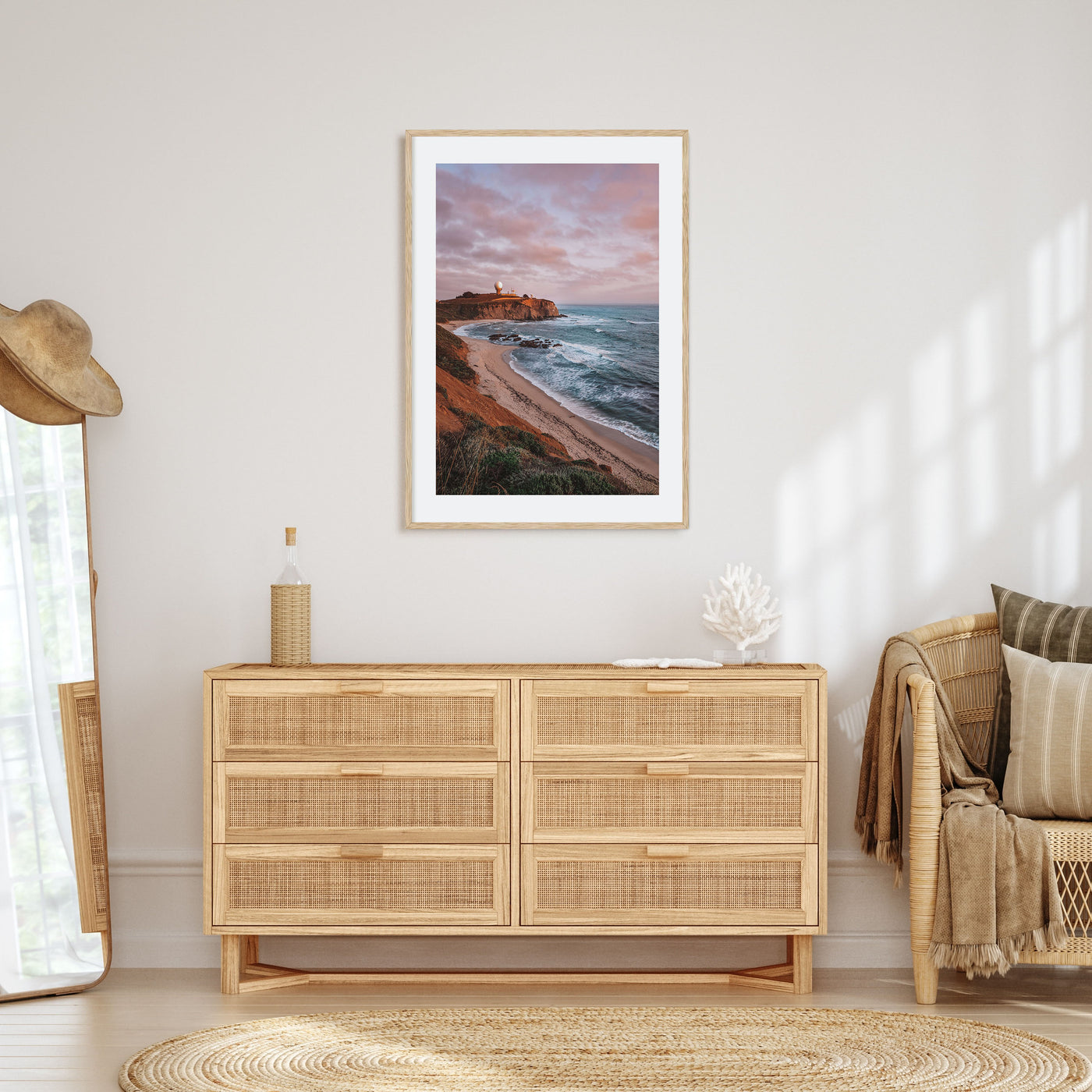 Half Moon Bay Photo Color Poster