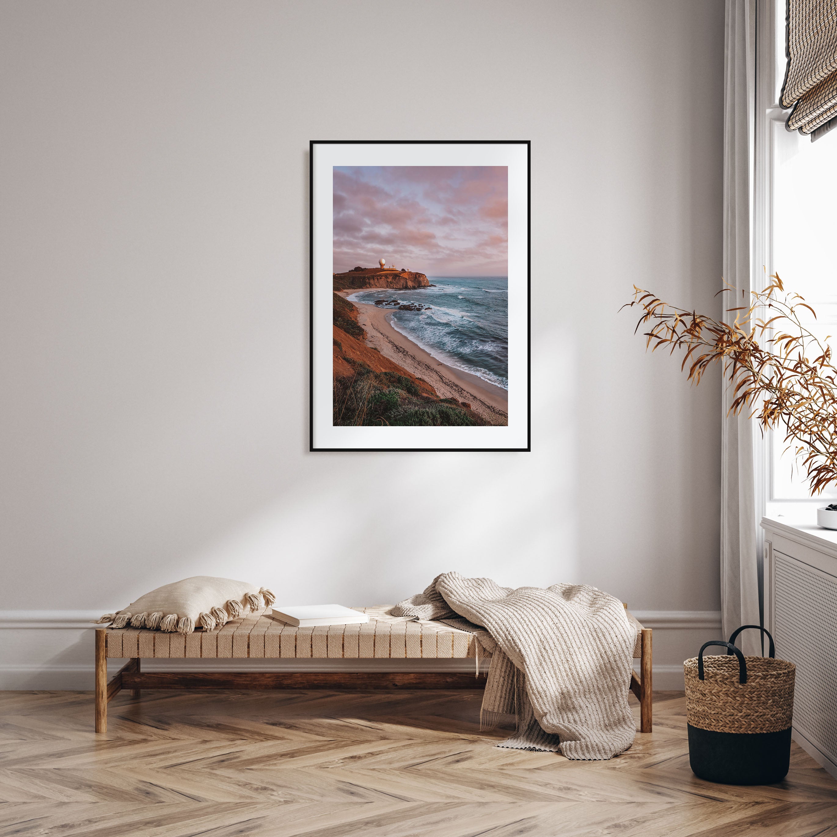 Half Moon Bay Photo Color Poster