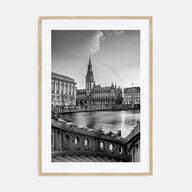 Hamburg Photo B&W Poster