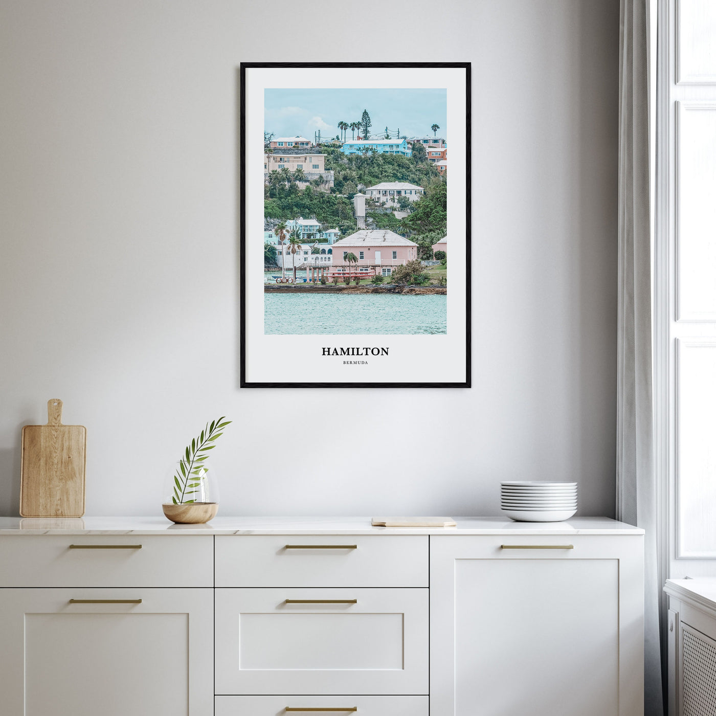 Hamilton, Bermuda Portrait Color Poster