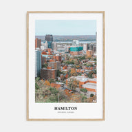 Hamilton, Canada Portrait Color Poster