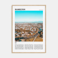 Hamilton, New Zealand Travel Color Poster