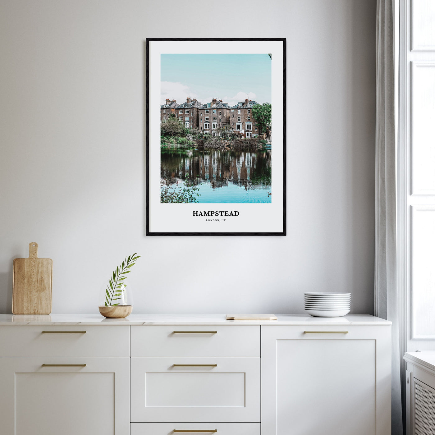 Hampstead Portrait Color Poster