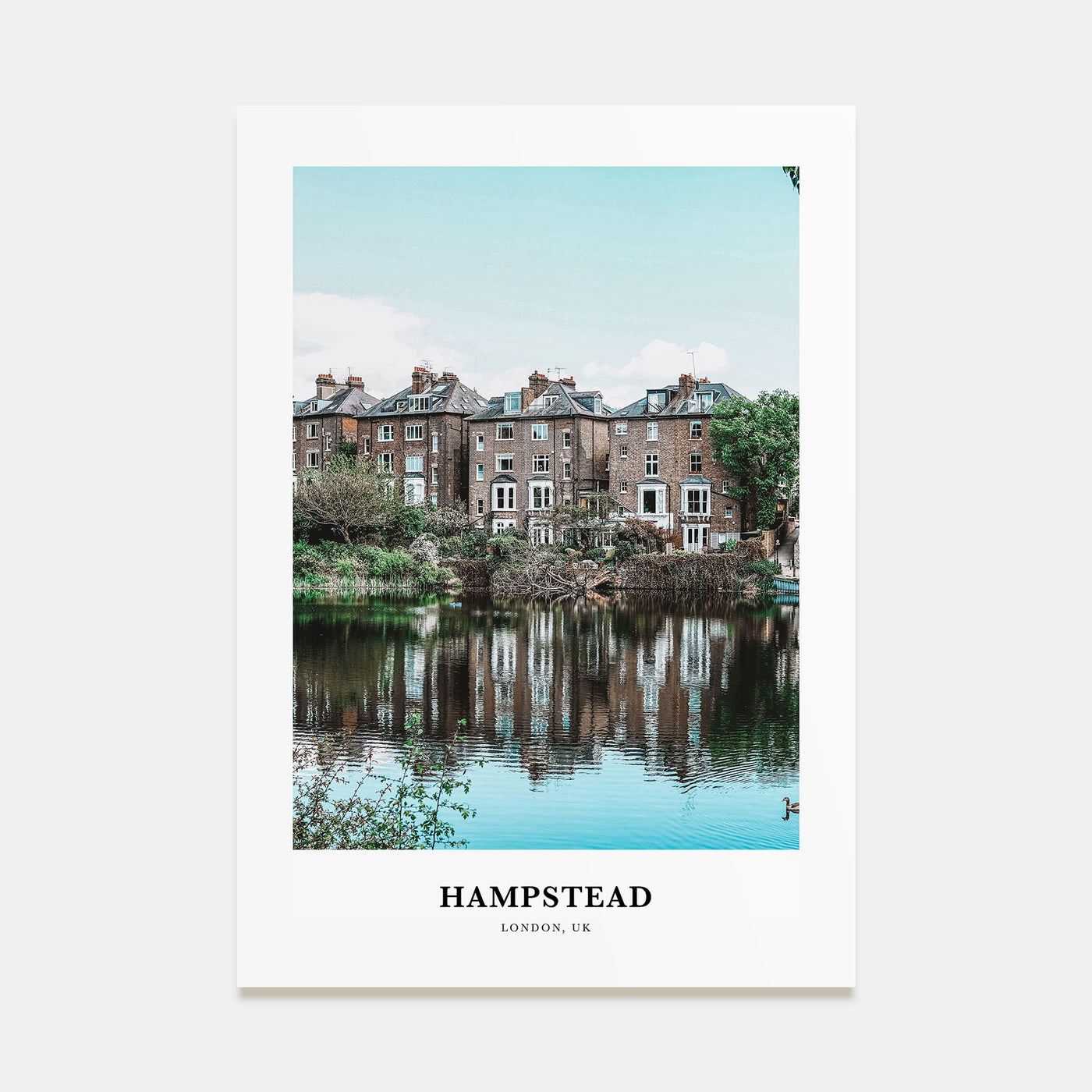 Hampstead Portrait Color Poster