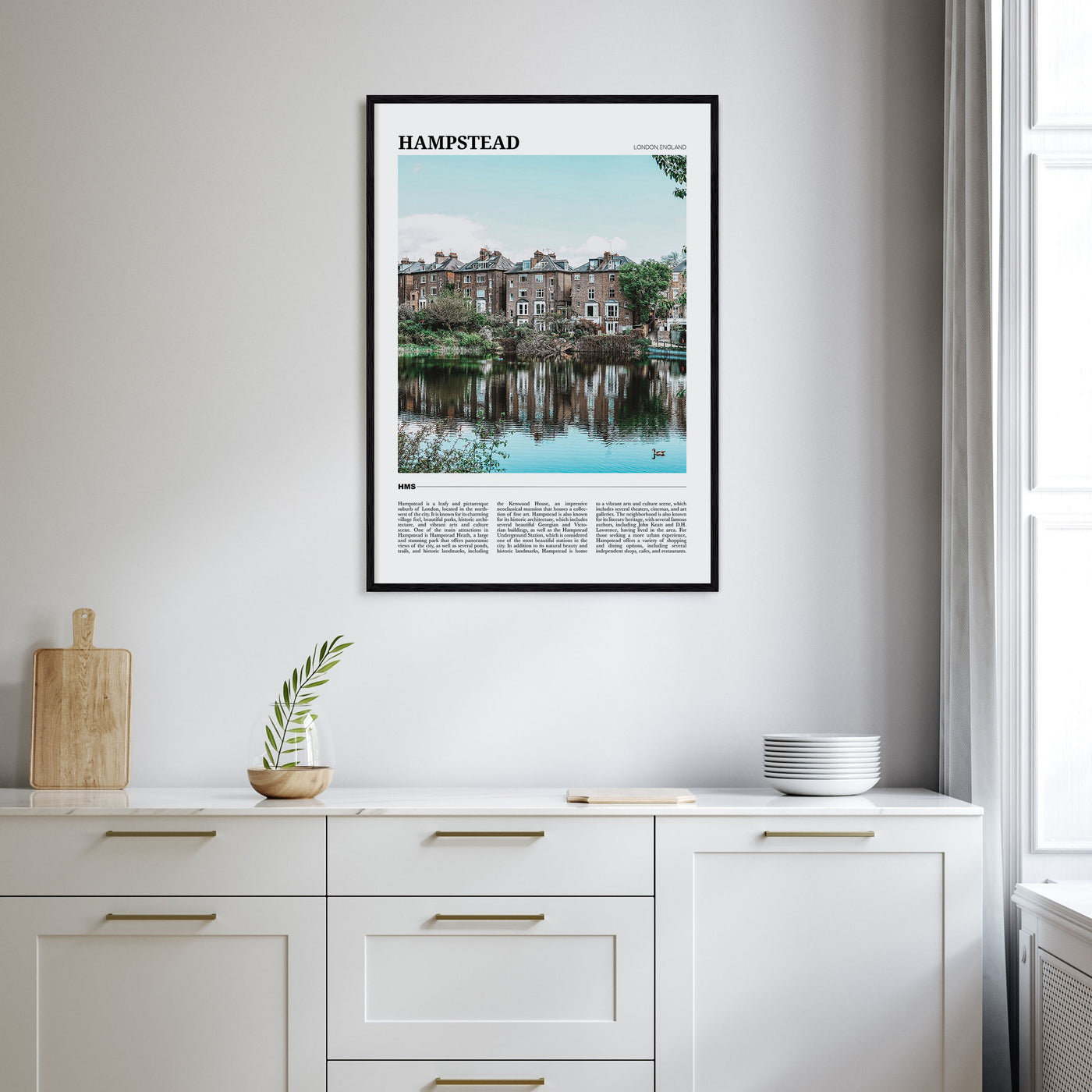 Hampstead Travel Color Poster